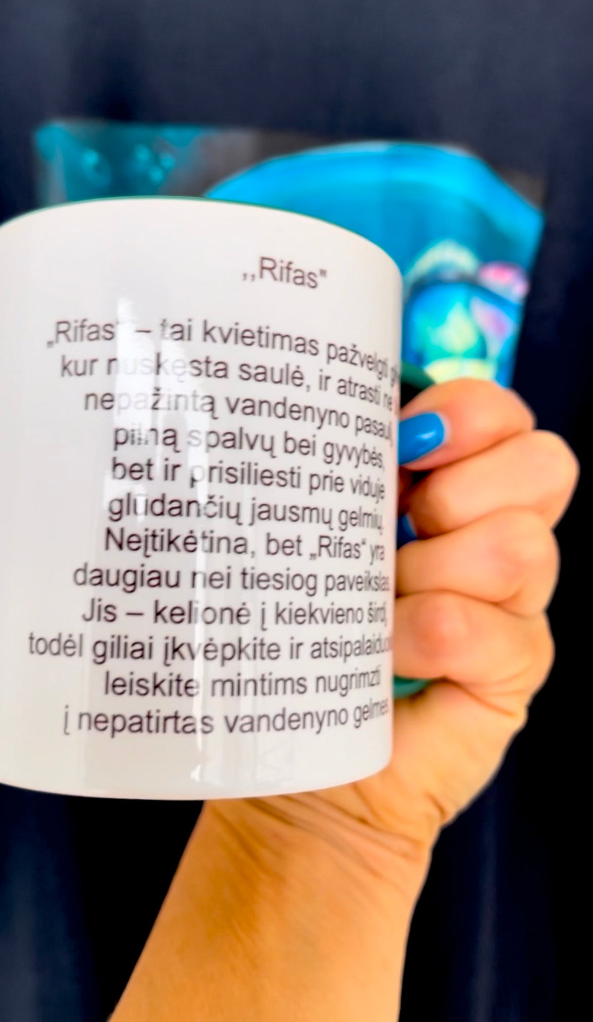 PUODELIS SU ARTBYAUDRA SPAUDINIU „RIFAS“