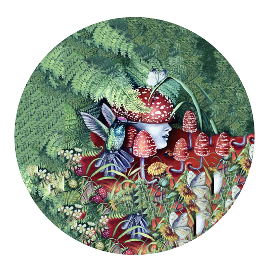 ŽENKLIUKAS  SU  SPAUDINIU,,KOLIBRIS’’