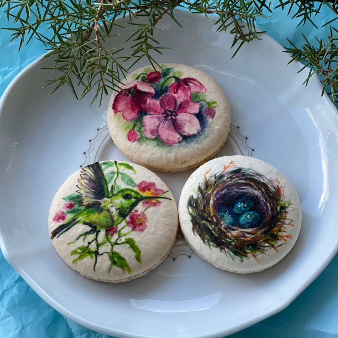 EDUKACIJA- TAPYBA ANT MACARONS SAUSAINIŲ