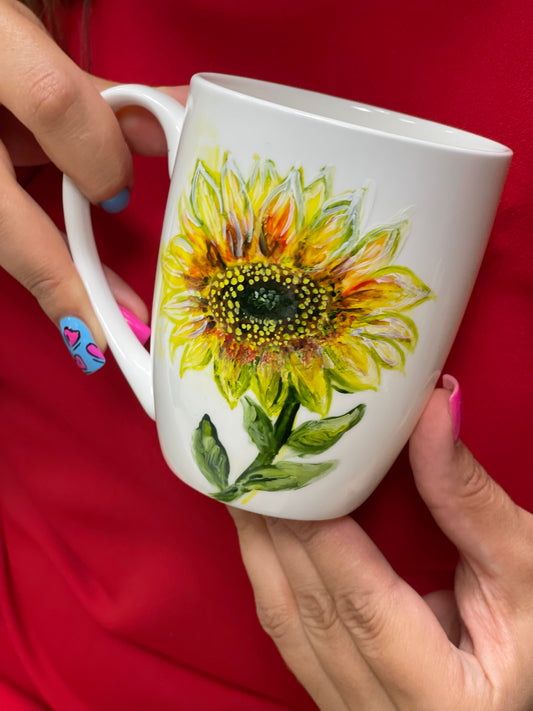 Edukacija: tapyba ant porceliano puodelio | Miniatiūros menas