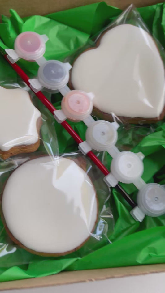 Kūrybinis rinkinys „Tapyba ant meduolio“ | Valgomos dekoracijos vaikams ir suaugusiems